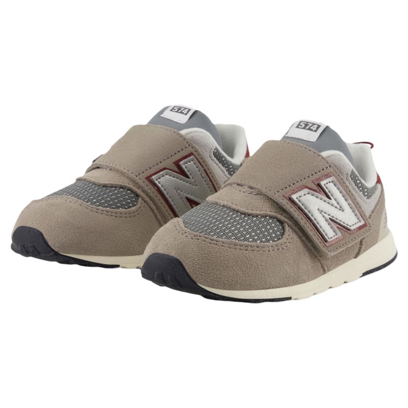 Newbalance nb官方中小童鞋 男女童秋季网眼复古舒适休闲鞋574