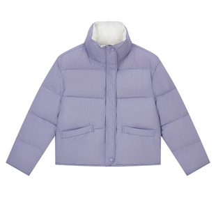 班尼路女装短款棉服外套冬季上新女棉衣新款时尚保暖百搭DI