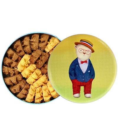 香港珍妮曲奇聪明小熊饼干320g