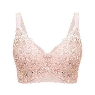 贝佳人聚拢宽肩带蕾丝女内衣文胸