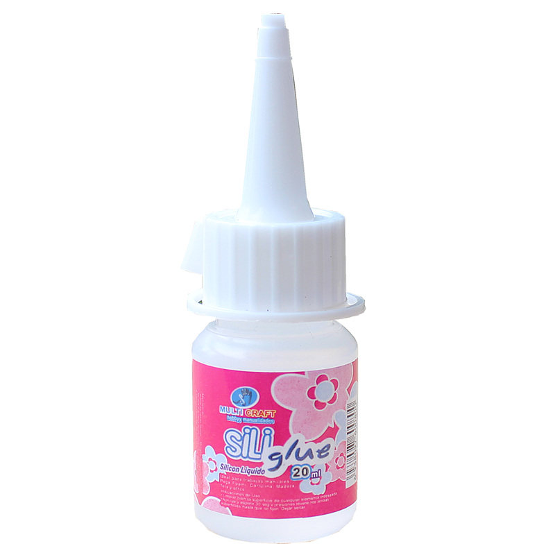 20ml酒精胶水 儿童手工胶水 小瓶幼儿园透明软胶水布艺制作粘布胶