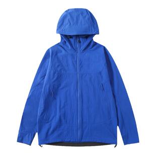 LUXETVITA乐诗文达山系软壳蓝色冲锋衣户外夹克防风防水保暖加绒