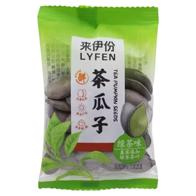来伊份茶瓜子500g绿茶味瓜子