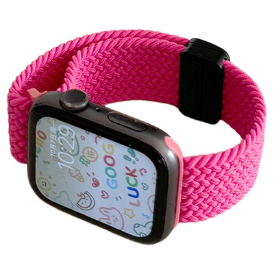 编织尼龙回环磁吸适用iwatch表带