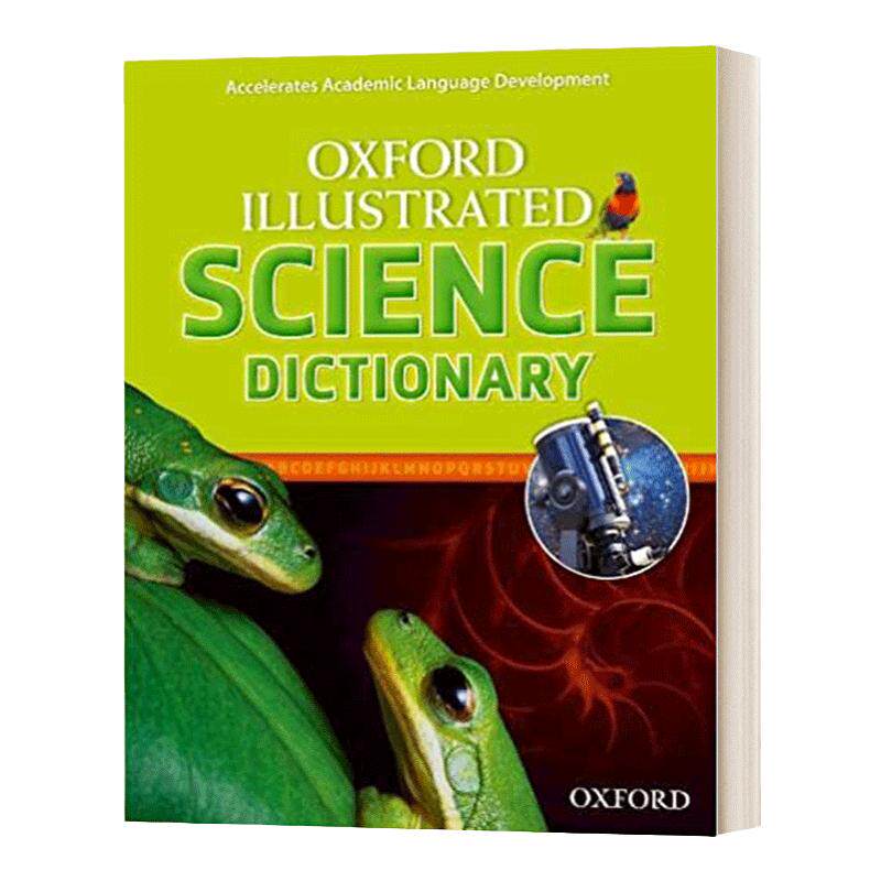 牛津英语图解科学字典 英文原版 Oxford Illustrated Science Dictionary 插图科学词典 字典辞典 进口英语书籍