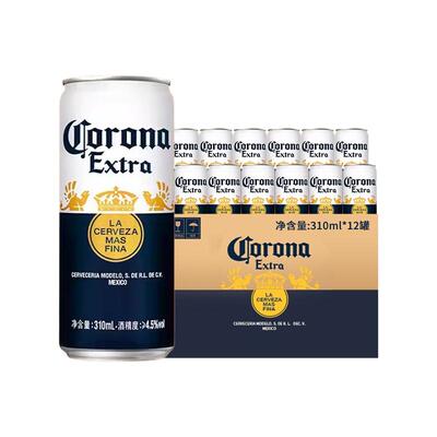 科罗娜特级青柠啤酒310ml*12听