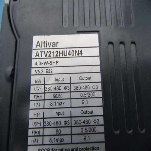 议价全新原装施耐德变频器ATV212HU40N4 4KW 电压380V
