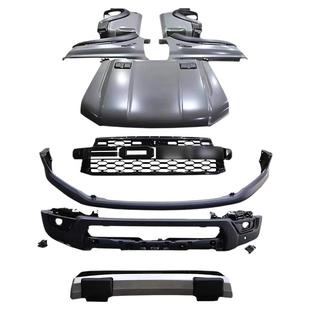 适用福特游骑侠ranger猛禽套件包围轮眉中网前杠套件升级配件改装