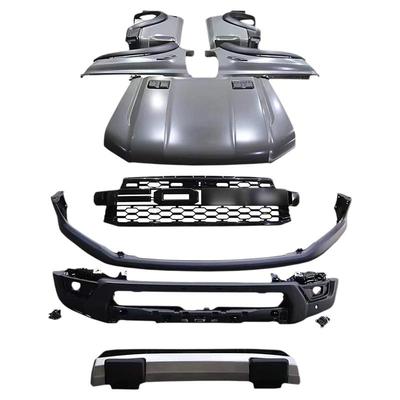 适用福特游骑侠ranger猛禽套件包围轮眉中网前杠套件升级配件改装