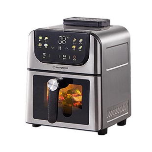 西屋空气炸锅不锈钢无刷6L容量多功能可视双热源蒸汽嫩烤H10Ultra