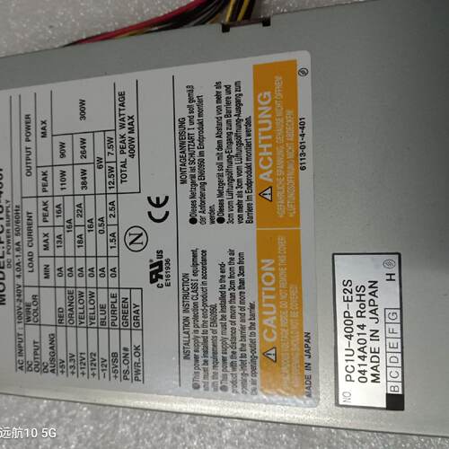 （请询价）Nipron PC1U-400P-E2S 工控机电源 现货