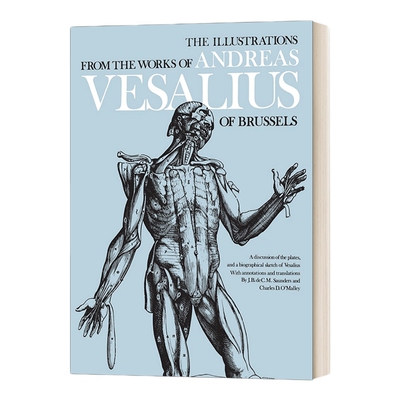英文原版 The Illustrations from the Works of Andreas Vesalius of Brussels 安德烈亚斯 维萨利斯作品中的插图 进口英语书籍