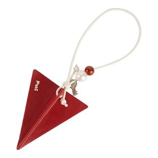 Puui原创生活创意千纸鹤挂件钥匙扣小众书包包挂饰品礼物车挂ins