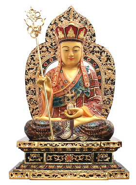 镀金地藏王菩萨娑婆三圣寺庙佛像