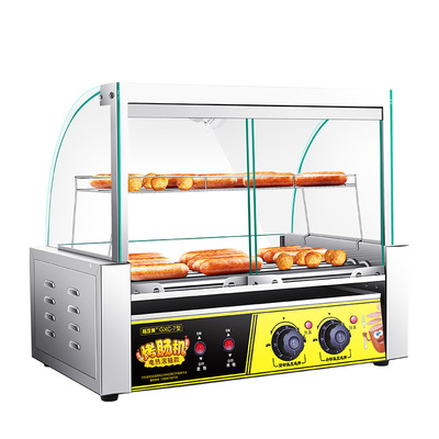 烤肠机商用全自动摆摊电热狗机