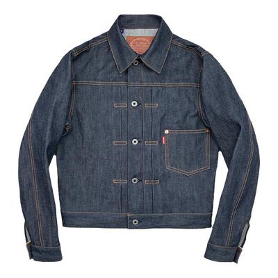 type1红风原色丹宁牛仔夹克