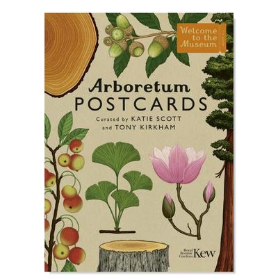 【现货】【欢迎来到博物馆】植物园明信片英文文创明信片进口原版盒装【Welcome To The Museum】Arboretum Postcards Big Pictur