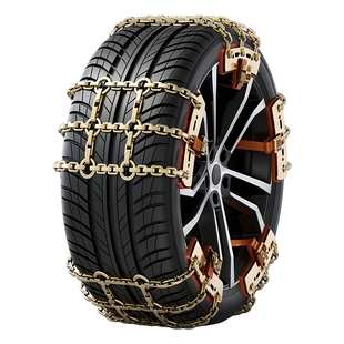 适用于奔驰E300L/C200L/C260/GLB汽车轮胎防滑链条不伤胎免千斤顶