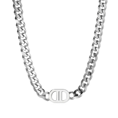 【王嘉尔同款】古巴项链男款钛钢