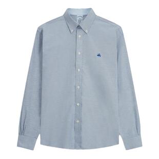 [易打理]Brooks Brothers/布克兄弟男秋冬经典牛津纺免烫休闲衬衫