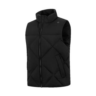 乔丹冬季羽绒服保暖马夹女款防水棉服2025新款防泼水运动马甲外套