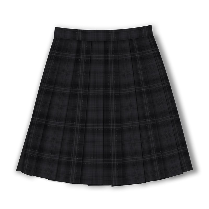 原创短袖衬衫格子裙jk制服现货