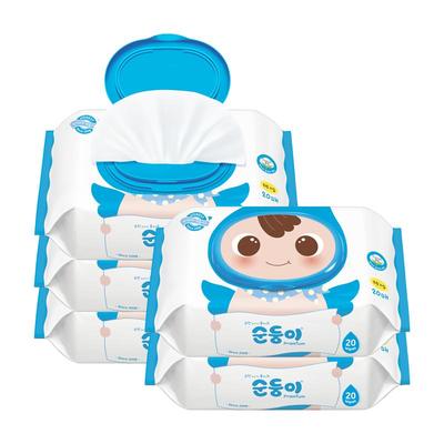 顺顺儿韩国手口屁5包婴儿湿巾