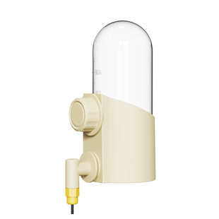 鹦鹉撞针饮水器虎皮牡丹玄凤鸟用专用自动喝水喂水器横丝鸟笼水壶