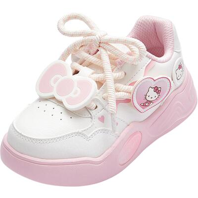 巴拉巴拉板鞋女童小白鞋三丽鸥萌