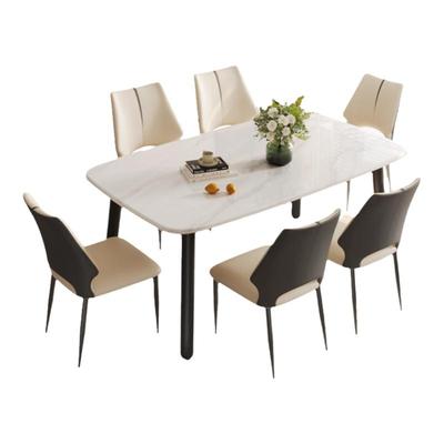 帕沙曼微晶石餐桌现代简约