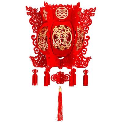 拉花结婚屋顶双面贴金植绒布新款结婚婚房布置装饰天花板卧室客厅