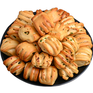 山西纯碱烤馍干烤花卷适合养胃的早餐小零食临县特产烤馒头干馍馍