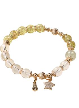 福录金沙琉璃手串葡萄石好运手链