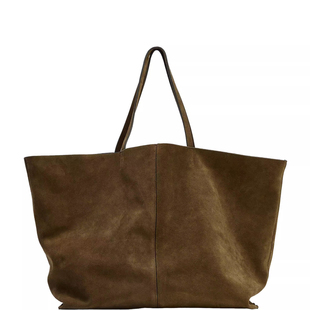 2025新款复古风大容量托特包真皮手提包简约百搭单肩包时尚通勤包