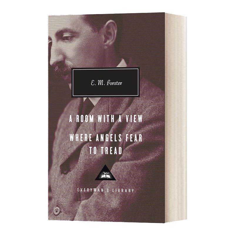 英文原版 A Room with a View  Where Angels Fear to Tread看得见风景的房间 天使不敢驻足的地方 人人图书馆当代经典系列 英文版