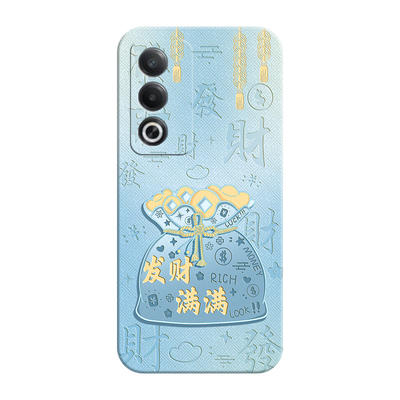 适用OPPOK12中国风软壳送挂绳