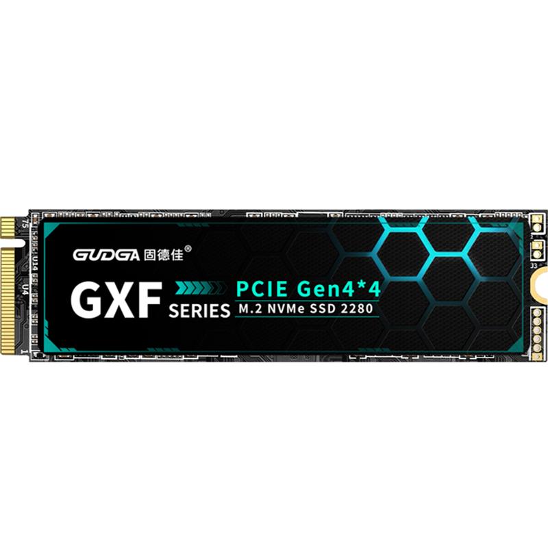 固德佳GXF Pro M.2 NVMe PCIe4.0 512G 1TB 2T 4T M2固态硬盘SSD