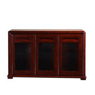 顺心家具实木餐边柜中式家用橱柜置物柜厨房柜子水曲柳餐厅储物柜