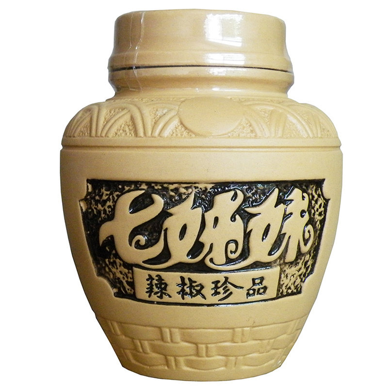 湖南洞溪七姊妹剁辣椒酱爆辣土坛