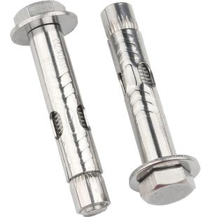 304不锈钢外六角内膨胀螺丝爆炸内置式拉爆内迫膨胀管螺栓M6M8M10