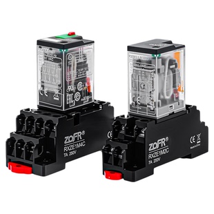 中间继电器RXM2LB2BD/RXM4AB2BD/P7小型8脚/14脚交直流24V220V12V