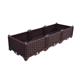 阳台种菜箱种植箱家庭屋顶菜园设备特大加深组合种菜盆槽塑料花盆