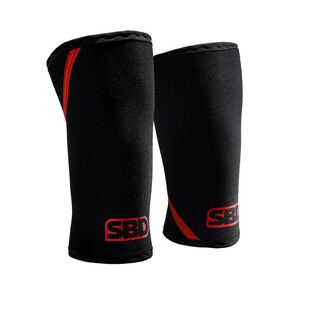 SBD 重型7mm举重力量举大力士健体运动护膝 护腿套膝护具 IPF认证