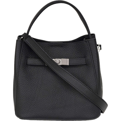 经典凯莉水桶包荔枝纹手提通勤包