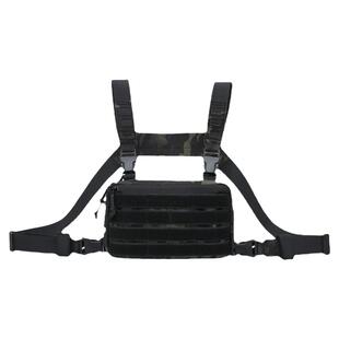 山人基胸挂包 战术前胸包 侦查包便携式战术胸包背心 Molle附件包