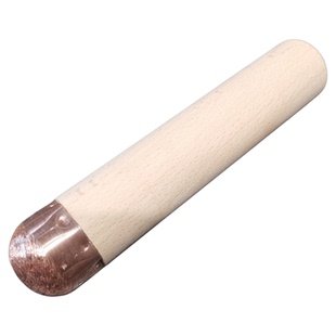 春之旋手工造35mm石器锤打制石器工具铜锤黑曜石器制作紫铜灌铅重