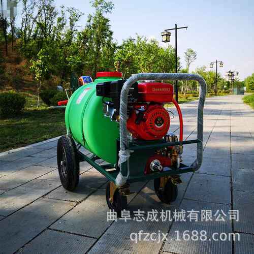 手推式喷雾机 ZC-160L型四轮推车喷药机 手推式高压清洗机