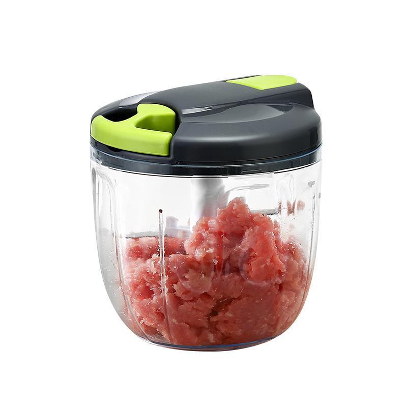 绞肉机家用手动料理机小型搅拌机饺子馅手摇碎菜机剁肉切辣椒神器