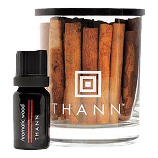 泰国THANN庭润无火香薰精油摆件香木肉桂/柠檬草/茉莉玫瑰/伯爵茶