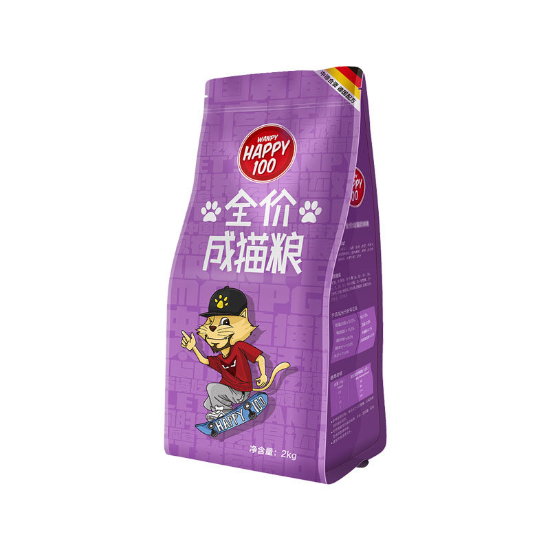 wanpy顽皮猫粮成猫4斤英短美短
